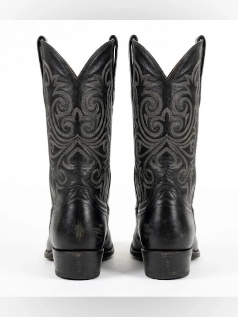 Vintage Justin Boots Made in USA Western Cowboy Boots Youth 4.5C